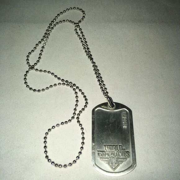 USED 2012 E3 World Of Warplanes Dog Tag Limited Promotional Promo Gift Swag Bag - Picture 3 of 6